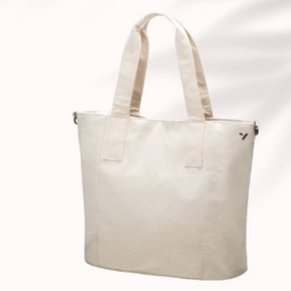 Vooray Canvas Tote Bag Cream